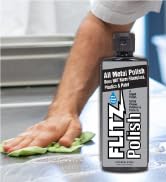 metal polish cleaning surface care kitchen bath faucets fixtures clean shiny waterproof no scratch