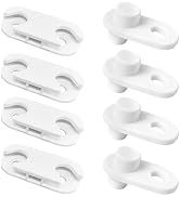 Shoe Cabinet Hinge and Stopper Replacement Part #110364 and #116713 Compatible with IKEA HEMNES S...