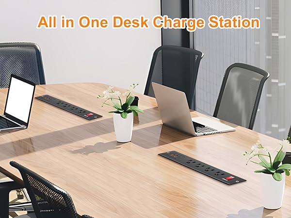 Desktop Power Strip USB C