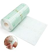 LotFancy Tattoo Aftercare Bandage, 6" x 8.8 Yards Roll, Clear Waterproof Transparent Film Dressin...