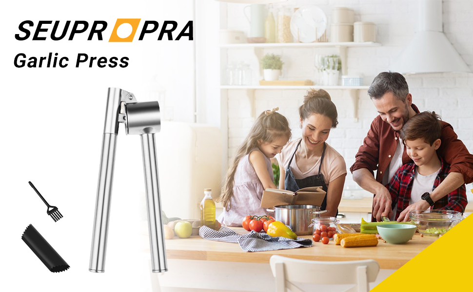 SEUPROPRA Garlic Press