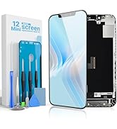 GULEEK for iPhone 12 Mini Screen Replacement 5.4 Inch LCD Display,3D Touch Digitizer Assembly wit...