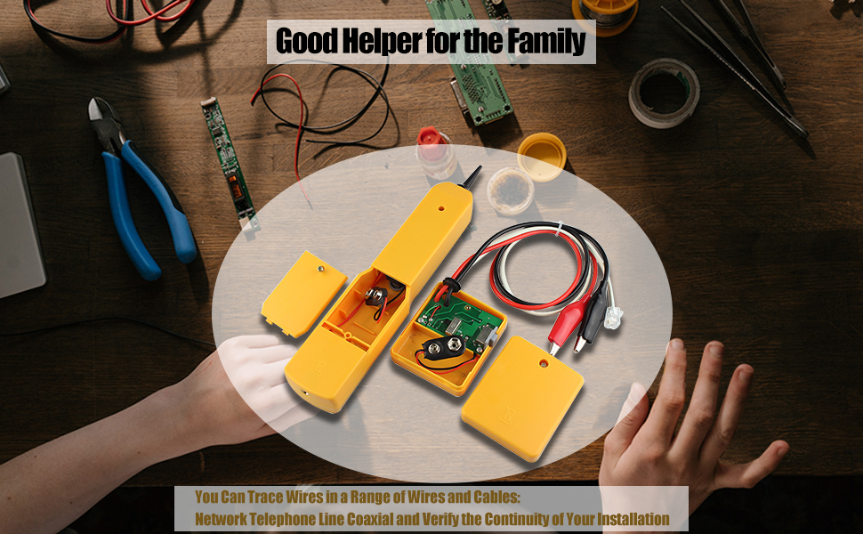 Wire Locator Cable Tester Locate Localizador de cables Probador de cables Localizar
