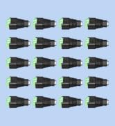 ANLINK 20 PCS Female DC Power Connectors, 12V DC Barrel to Screw Terminal Jack Adapter Connectors...