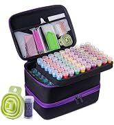ZYNYXY 240 Slots Diamond Art Storage Container with Diamond Art Accessories and Tools, Portable B...