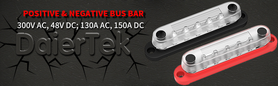 battery terminal block marine power distribution block power bus bar