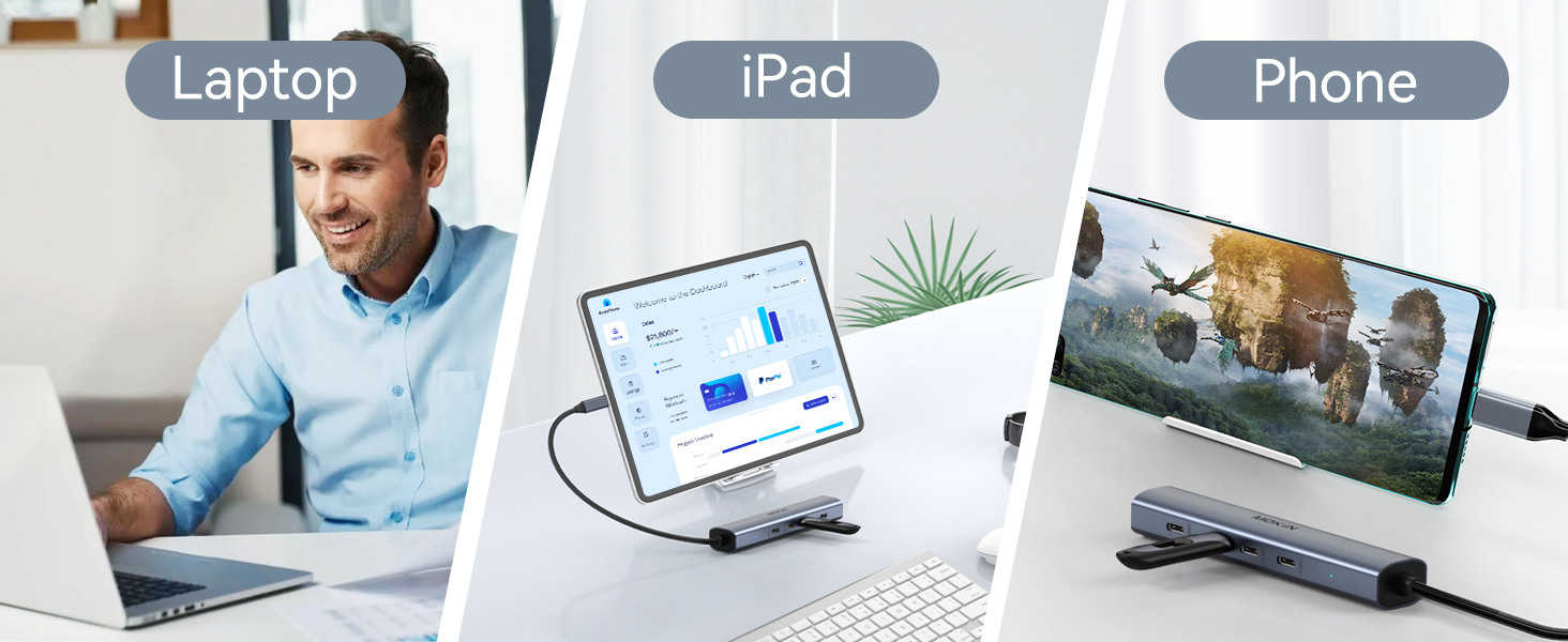 10Gbps USB C HUB for Laptop