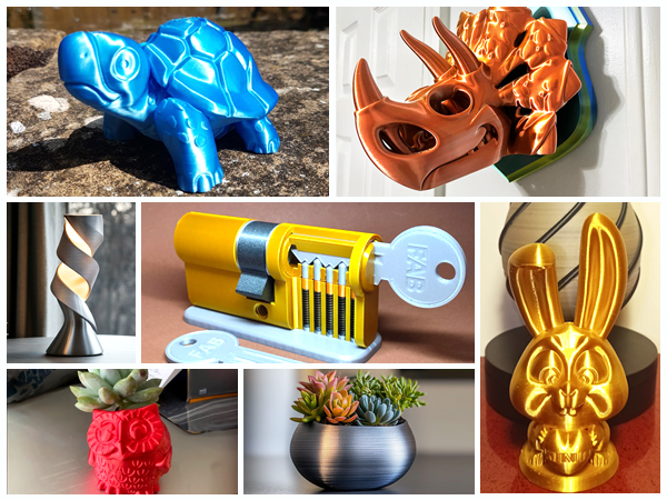 SUNLU SILK PLA 3D Printer Filament 1.75mm