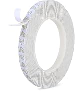 Gluest Damage Free Double Sided Tape 20ft, Removable Picture Hanging Strips Residue Free, Heavy D...