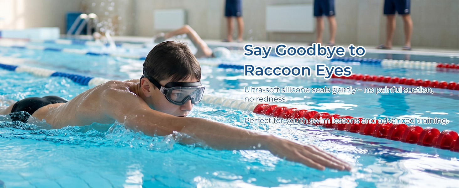 Youth Swim Goggles Girls Boys