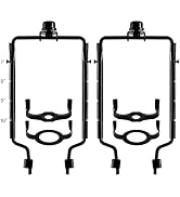 GO&SO 7 8 9 10 inch Adjustable Lamp Harp Holder DIY Kit for Table and Floor Lamps, Lamp Shade Bra...