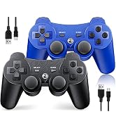 OKHAHA Controller for PS3 Controller Wireless for Sony Playstation 3 Controller, Double Shock 3, ...