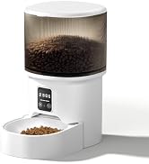 Darlipet Automatic cat Feeder,4L Auto cat Feeder,Programmable Meal & Portions,Freshness Protectio...