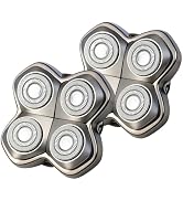 Shaver Replacement Blade Pro 4 Heads,Floating Rotary Heads for Close and Smooth Shaving,Compatibl...
