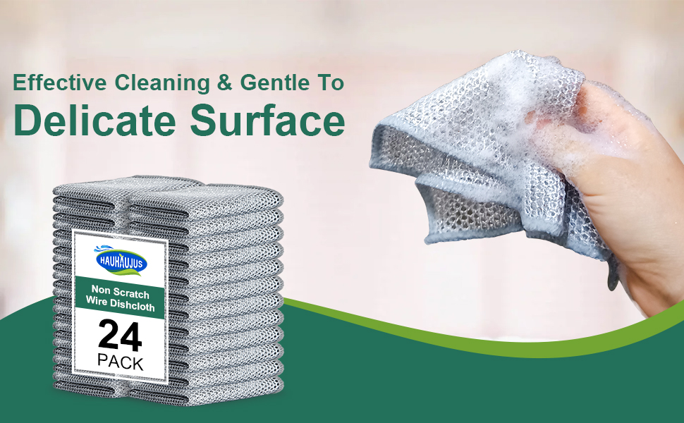 wire dishwashing rag