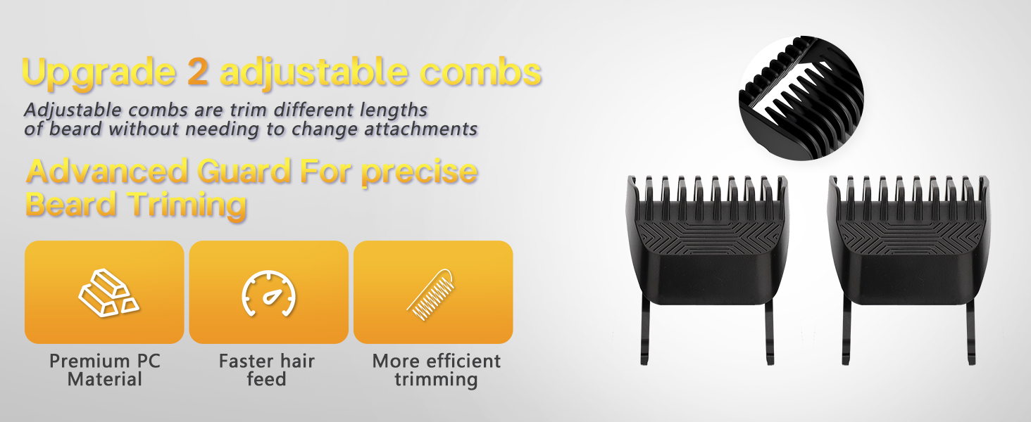 Beard Trimmer for Men Adjustable