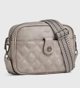 quilted crossbody bags for women grey