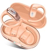 Open Ear Headphones, NEW Over Ear Earbuds with 4 ENC Noise-Canceling Mic | Ultra-Comfort Bone Con...