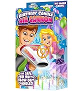 BEST PARTY EVER! Birthday Candle Air Cannon, Safe Fun Way to Blow Out Birthday Candles, Reusable,...