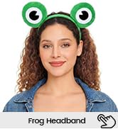 LovesTown Animal Ears Headband Plush Hairband, Animal Headband Costume Accessories for Cosplay Party