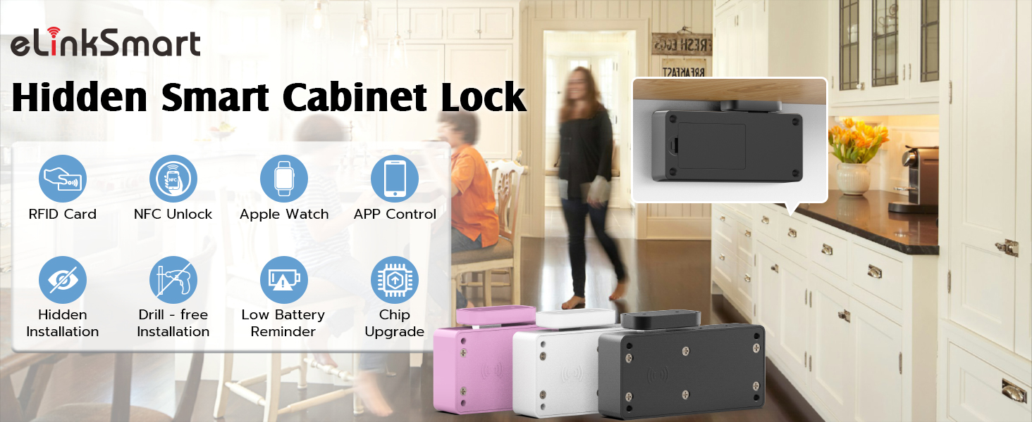 smart cablnet lock