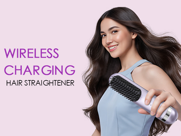 hair straightener brush