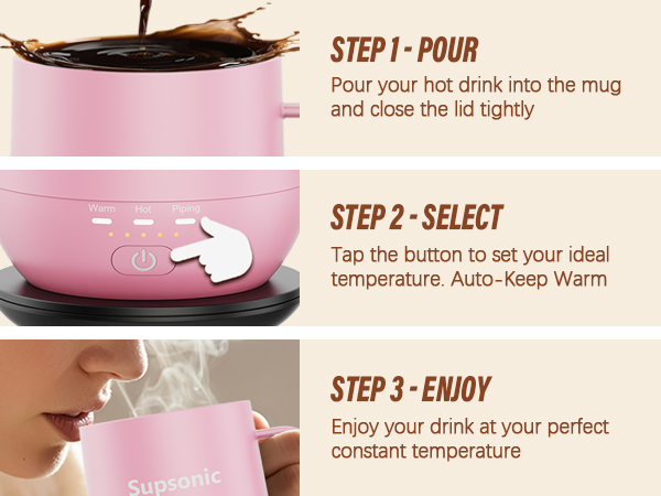 Self Heating Coffee Mug
