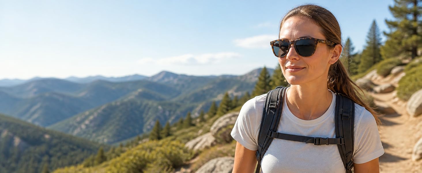 Pro Acme Polarized Golf Sunglasses and Hiking Sunglasses for Men Women