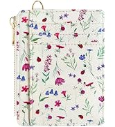 Sunwel Fashion Slim Credit Card Holder for Women Small Card Cases with Cute Prints ID Window (FLO...