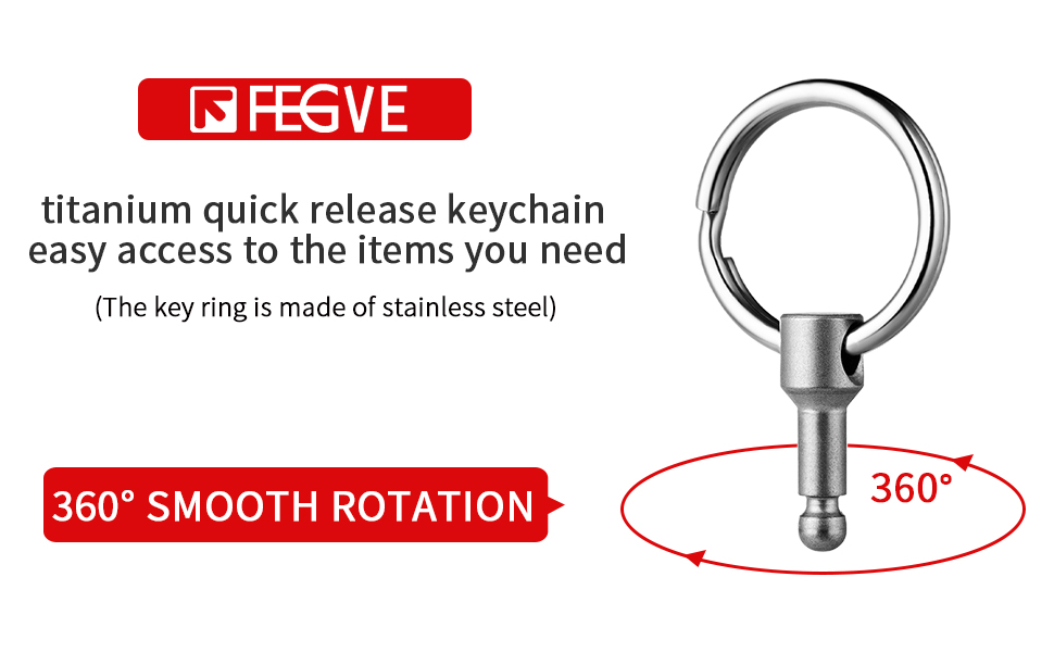 SWIVEL KEYCHAIN