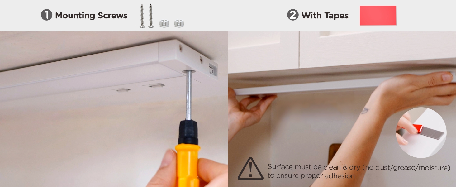 under cabinet lighting