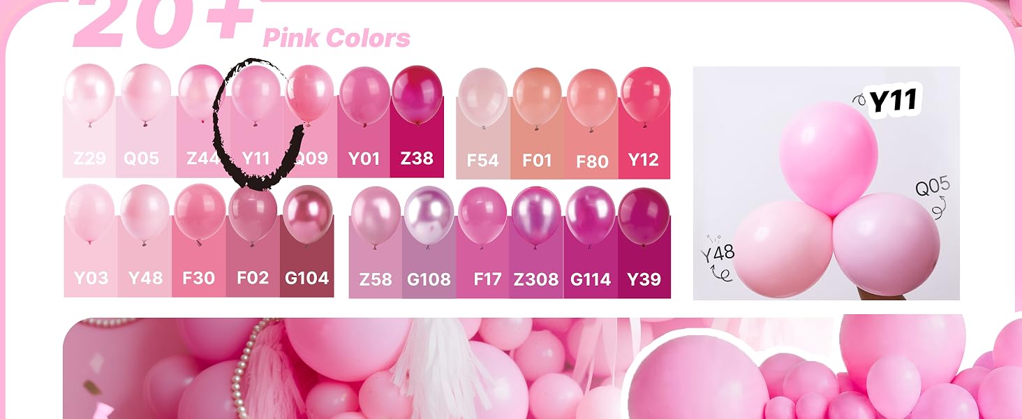 Pink Balloons