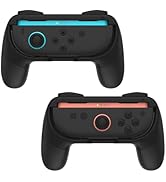 NBCP Grips for Nintendo Switch 2 Joy-Con, Wear-resistant Anti-Slip Texture Handle Kit for Switch ...