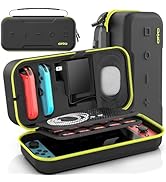 Switch OLED Carrying Case Compatible with Nintendo Switch & OLED, Portable Switch Travel Carry Ca...