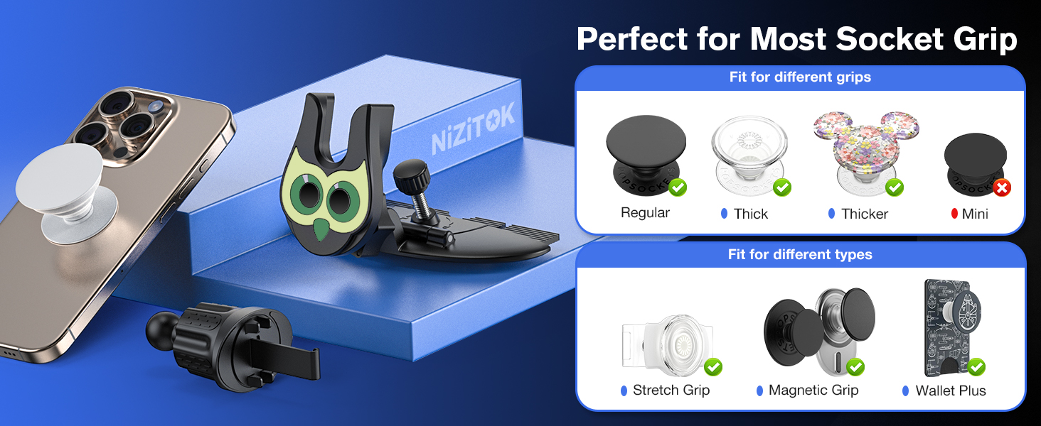 pop socket phone mount for car