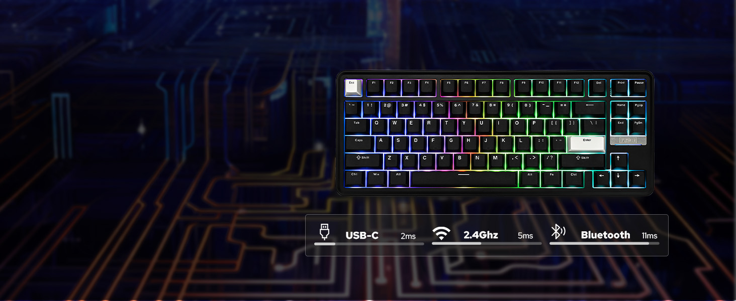 TH85 Wireless Gaming Keyboard