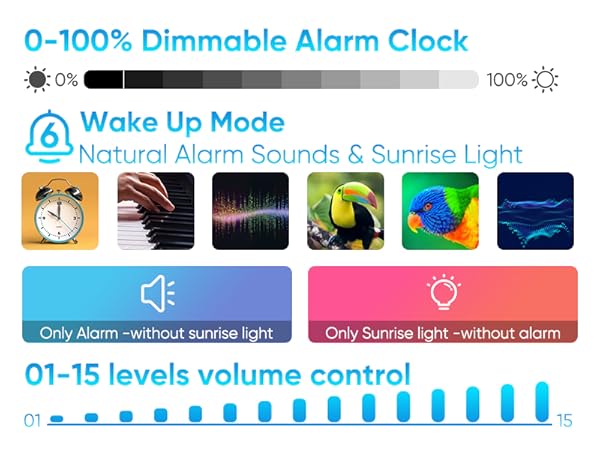 sunrise alarm clock