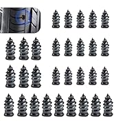 CouTunp 30PCS Tire Repair Rubber Nail Kit, Vacuum Tire Repair Rubber Screws, Self-Service Car Tir...