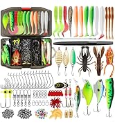 TRUSCEND Widely Used Fishing Bait Rigs Worth Every Penny, Selected Fishing Lures & Tackle Kit for...