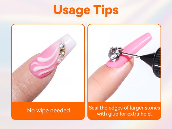 3d gel nail art