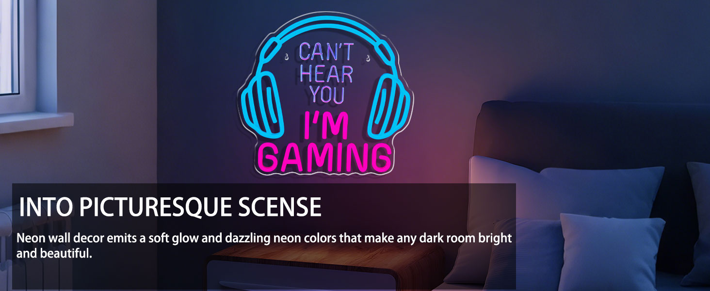 Headset Gamer Neon Light