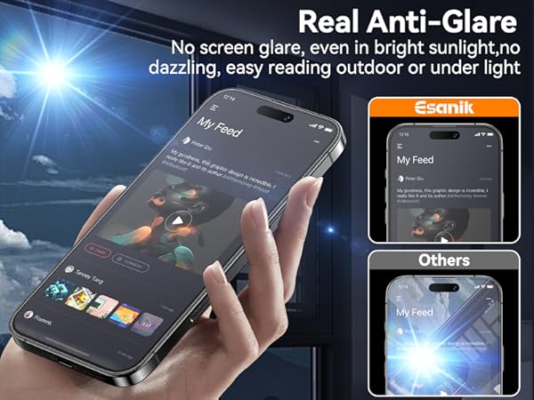 iphone 16 matte screen protector