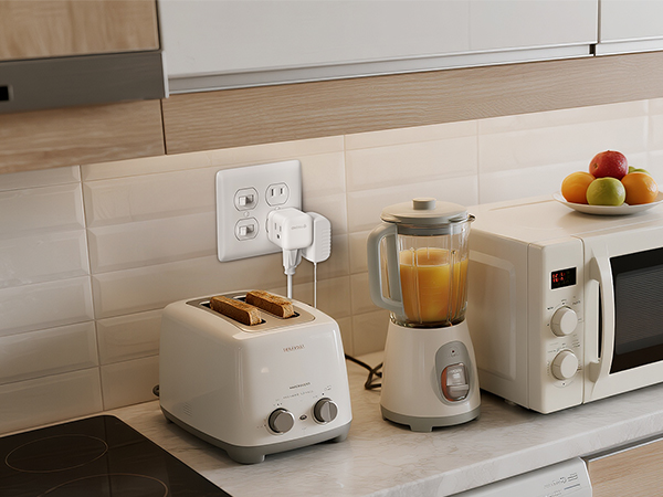 2 prong outlet adapter