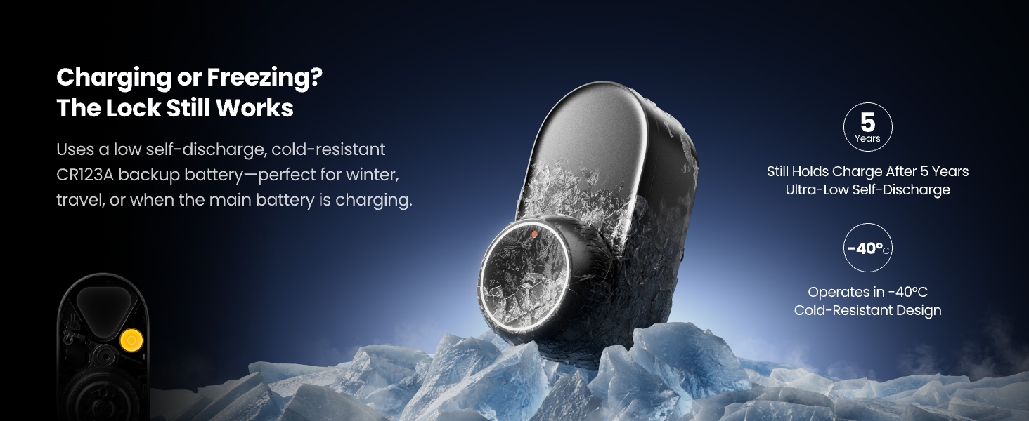 Smart Lock Ultra with Keypad Touch, Fingerprint Entry Door Lock