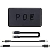 UCTRONICS PoE Splitter 5V 4A for Raspberry Pi 4 and Jetson Nano, Active PoE+ to Barrel Jack or Po...