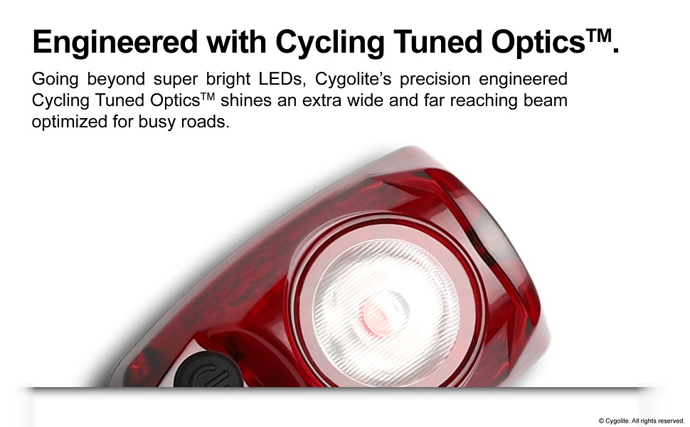 USB LED bicycle tail light