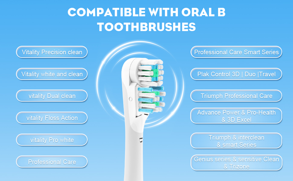 oral b toothbrush heads