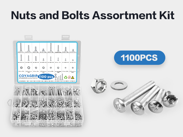 nuts and bolts assortment kit
