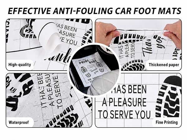 paper floor mats