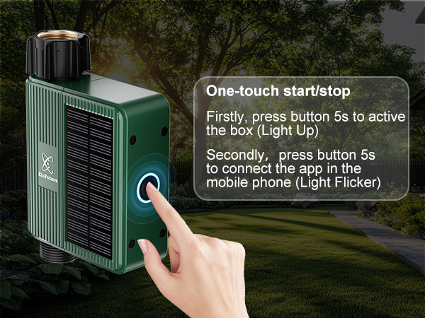 Smart WiFi Solar Sprinkler Timer